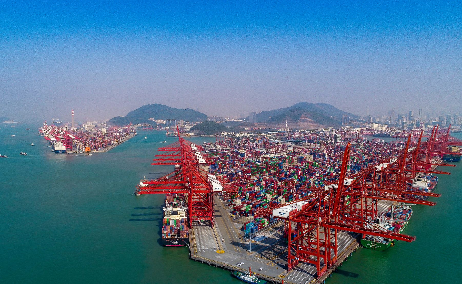 集裝箱吞吐量1.22億標箱 招商港口再創歷史新高