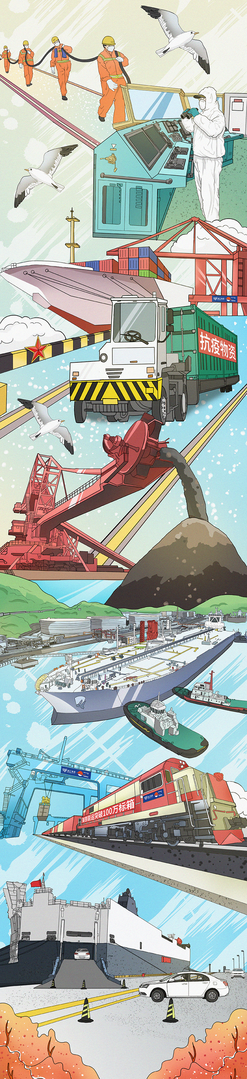 寧波舟山港2020年運輸生產實現逆勢增長 貨物吞吐量連續第12年保持全球第一