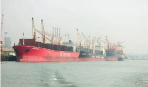 堆場的集裝箱量嚴重超載，吉大港進口整箱租金將提高一倍！