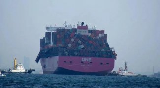 歷時(shí)98天，丟失1816個(gè)集裝箱的“ONE APUS”輪今日復(fù)航，駛往長(zhǎng)灘