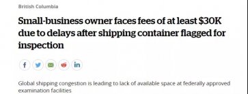 貿易風險加劇！中國發往該國集裝箱&ldquo;無端&rdquo;被查，國內運輸癱瘓