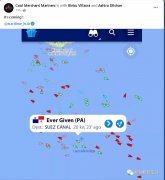 長賜號又過蘇伊士運河，網友的評論笑翻了！