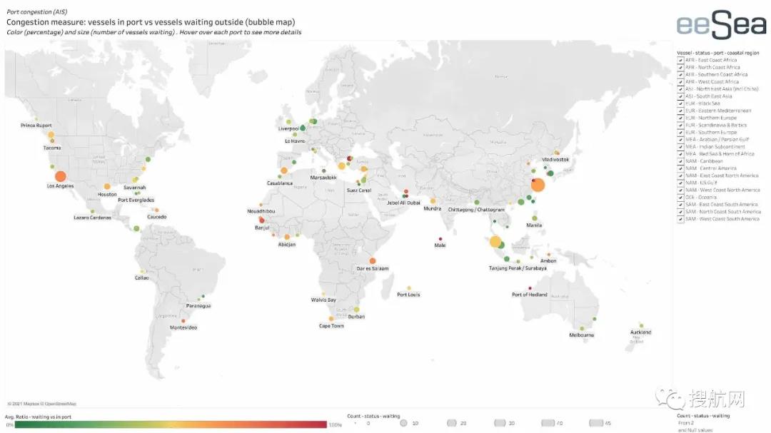 嚴重擁堵已蔓延至地中海和南非港口!集裝箱積壓到明年年中才能緩解