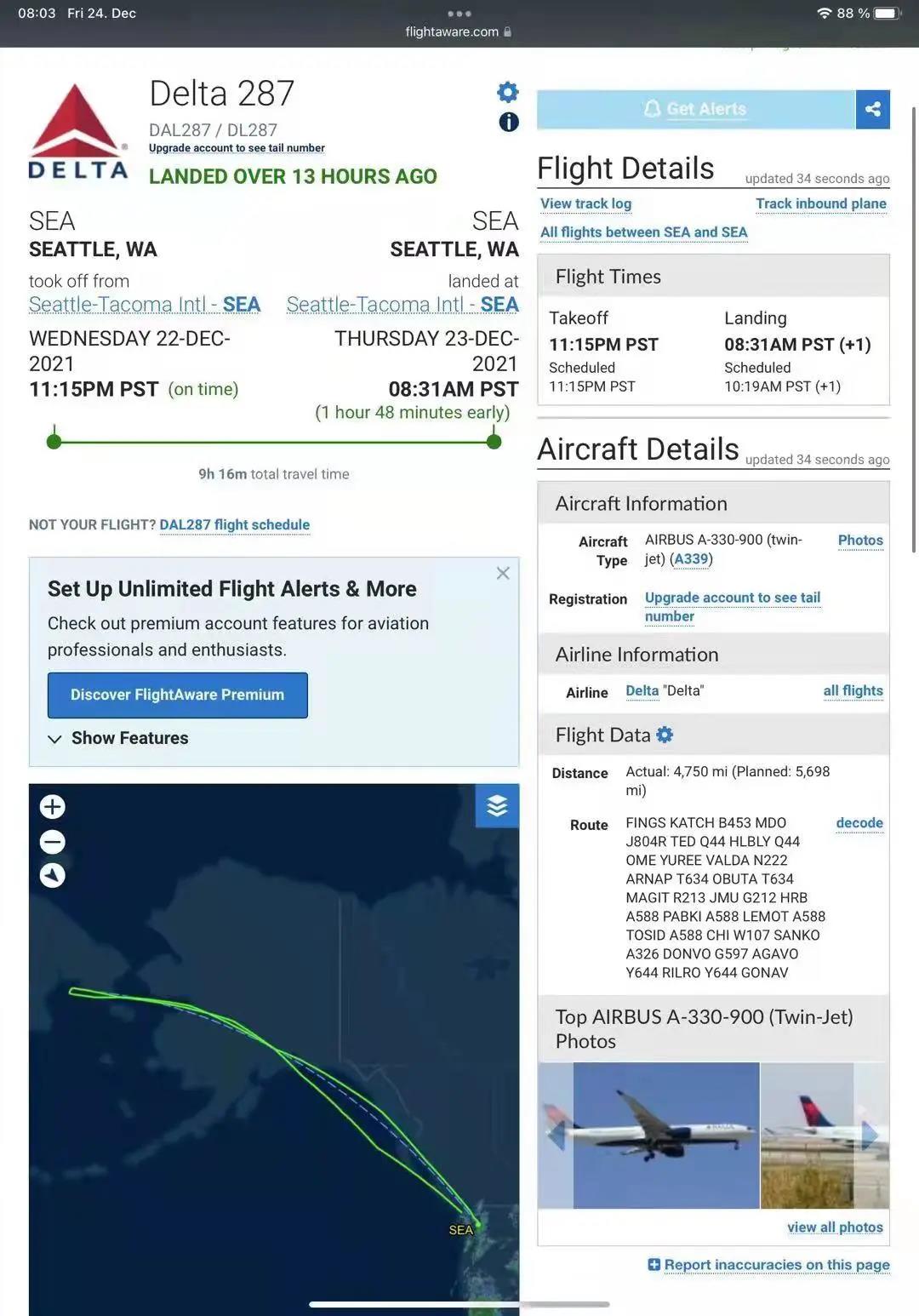 美赴華航班中途突然返航！上百中國旅客被困西雅圖，多人簽證過期、無家可歸…發生了什么？中國駐美大使館發布提醒！
