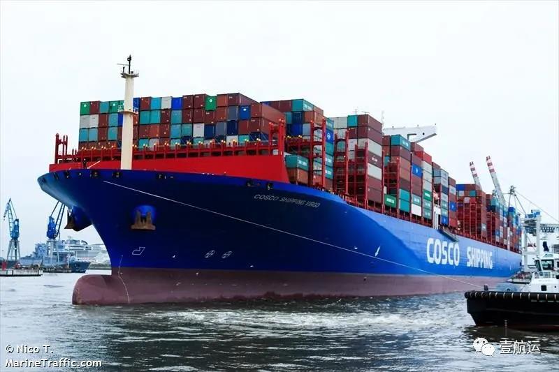 事故！一艘上海寧波青島大連去往歐洲的超大型集裝箱船途中遇困