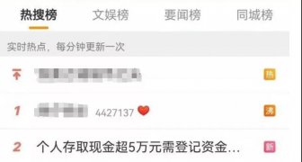 快看！個人存取現金超5萬元或1萬美元以上要登記！