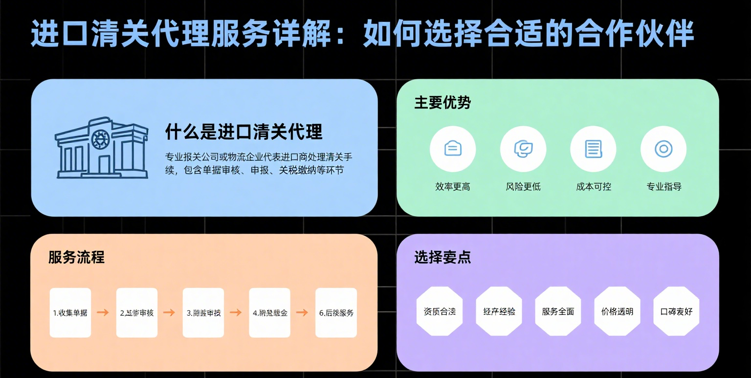 進口清關代理服務圖解