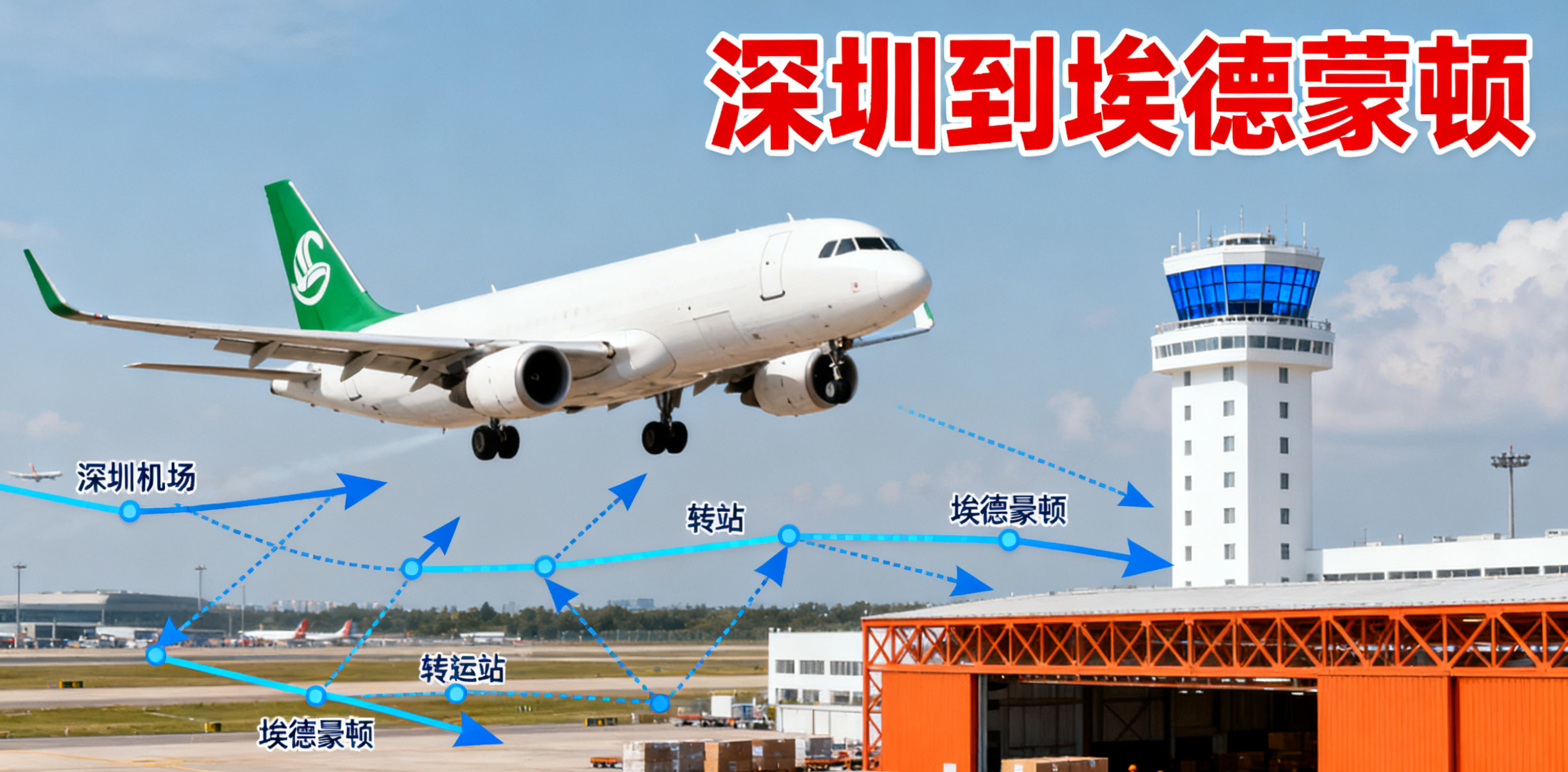 深圳到埃德蒙頓(EDMONTON)<a href='http://www.lichengfeng.com.cn/kongyun/' target='_blank'><u>空運</u></a>如何安排最快最省