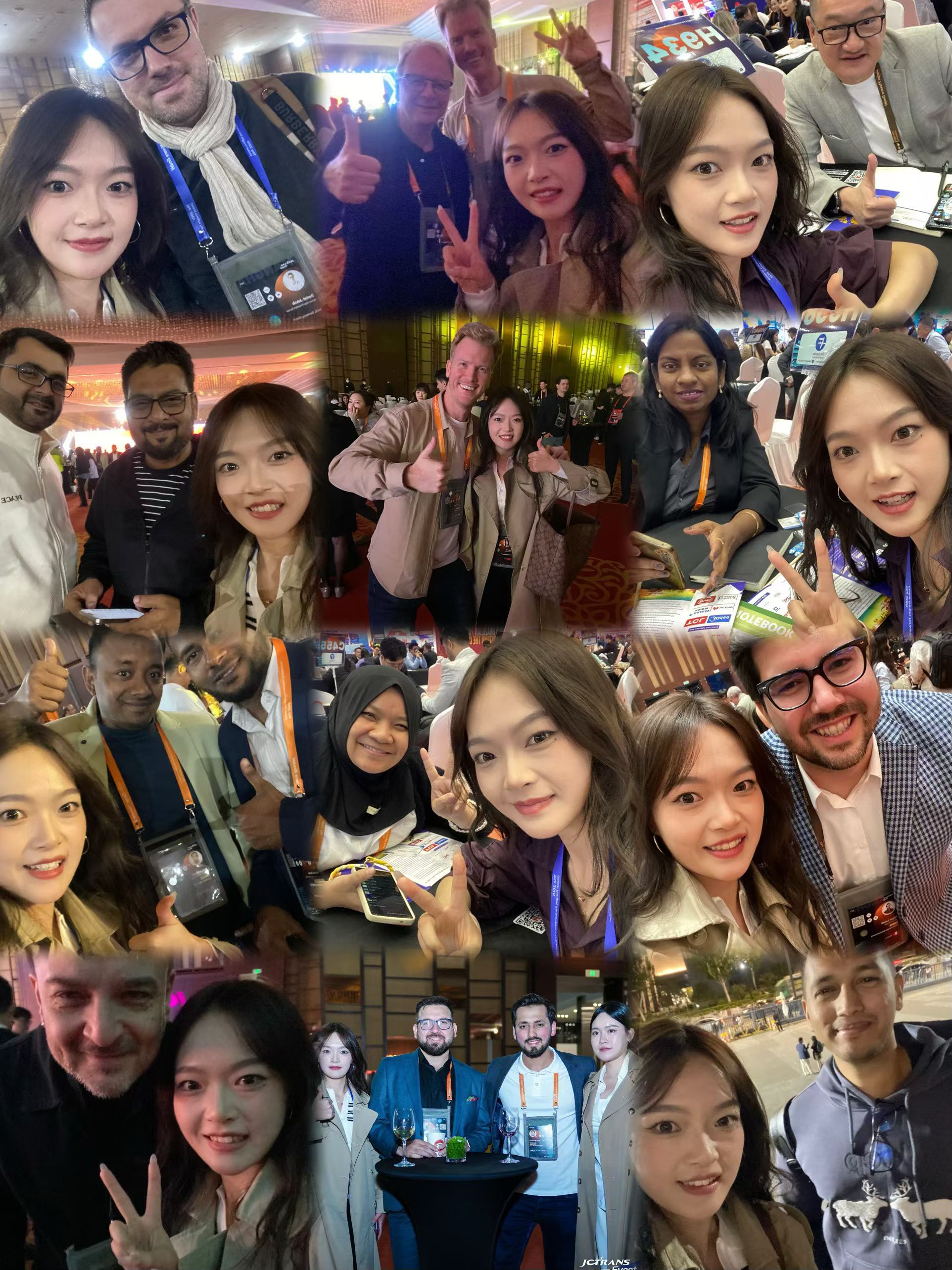 來自澳大利亞、歐洲及中東多國的合作伙伴洽談