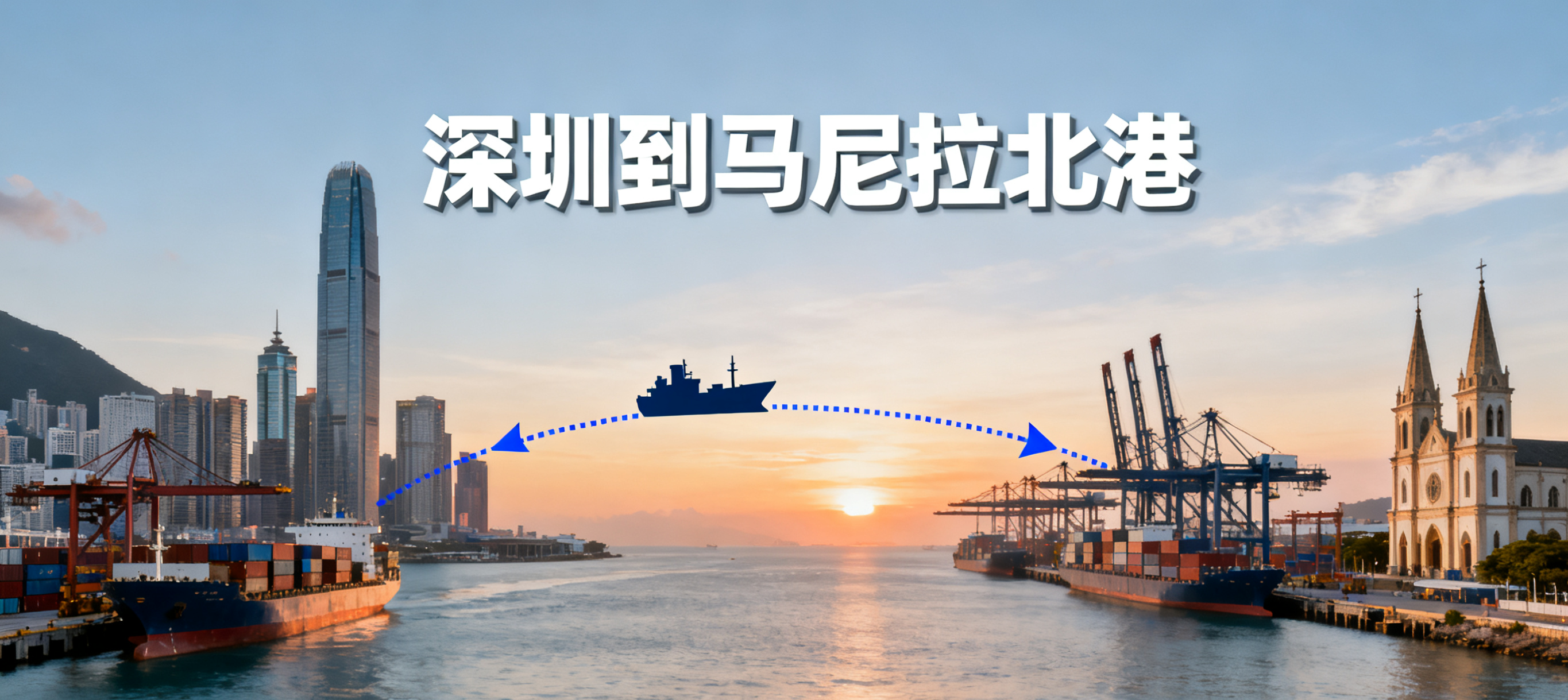 深圳到馬尼拉北港的操作流程是什么？